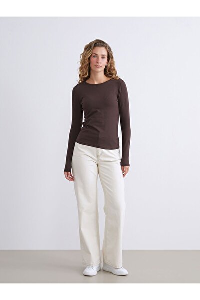 LC Waikiki Lcwaikiki Classic Plus Size Crew Neck Women's Bodysuit