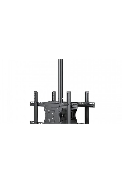 ELdepo Suport TV de tavan pentru două ecrane, față/spate, 32"-75", VESA 400x4...