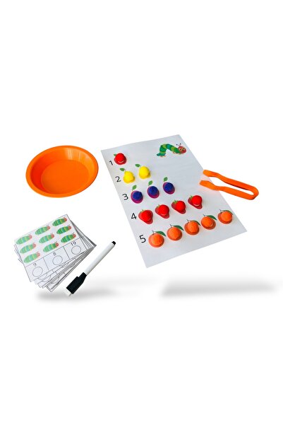Loyameri Kidsshop نشاط مطابقة الألوان باستخدام البطاقات الرقمية والكرات الملونة