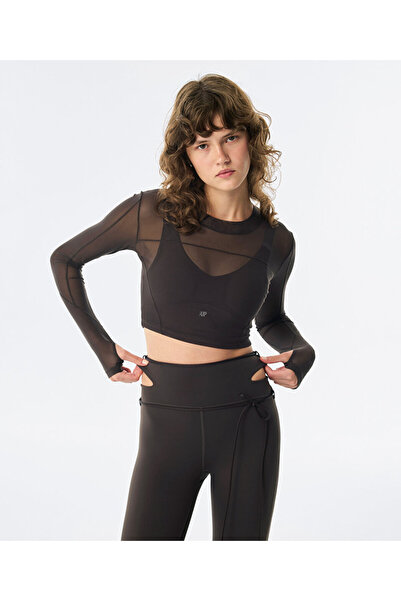 Twist TRANSPARAN CROP TİŞÖRT