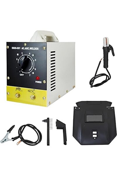 Lawazim آلة لحام الفولاذ 180 أمبير - لحام قوس كهربائي بتيار متردد مع قطع غيار...