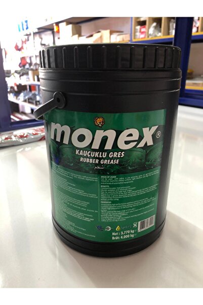 Monex KAUÇUKLU GRES 4KG YEŞİL GRES