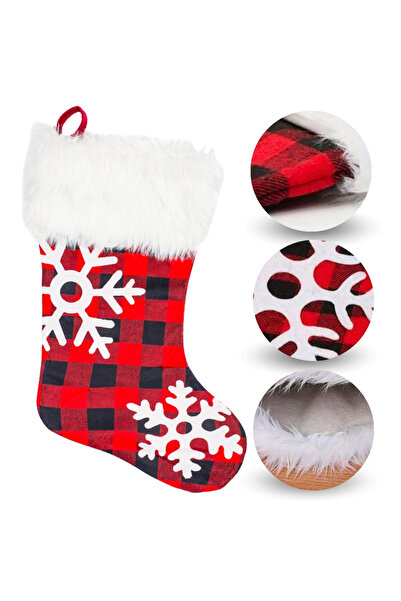 Other Șosete de Crăciun în carouri, cadouri, decorațiuni pentru șemineu, deco...