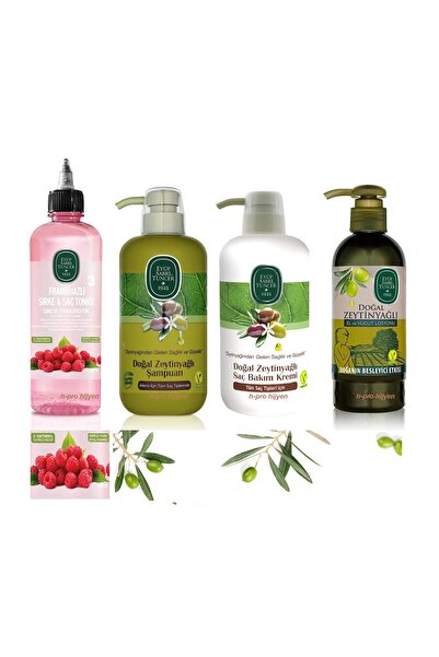 Eyüp Sabri Tuncer Perfect Hair Care Set-H-Pro- Shampoo, Conditioner, Tonic and Lotion