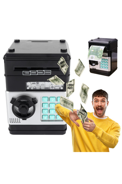 Other Pușculiță sigură pentru copii cu PIN, monede electronice mari, bancomat...