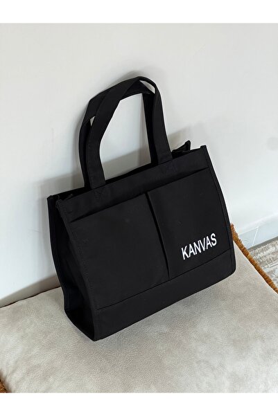 BAGSLORA Kadın Trend Kanvas Model Şık Omuz Çantası