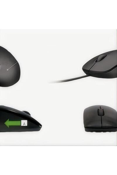 Dell Ms111 Optical Scroll USB Mouse Black