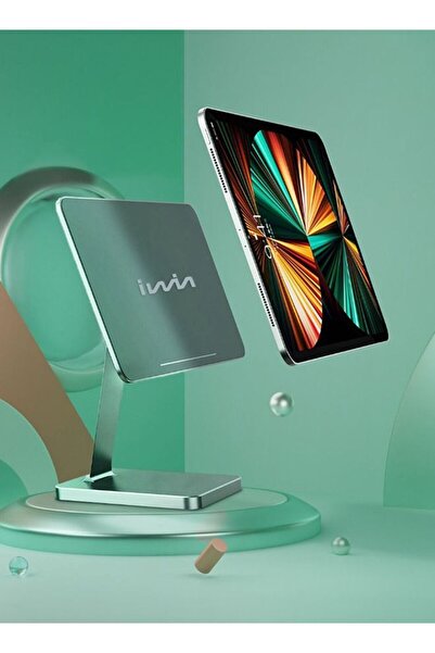 Iwin حامل مغناطيسي لجهاز iPad Pro مقاس 12.9 بوصة - رمادي