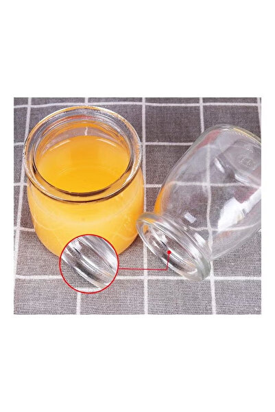 Generic 12-Piece Glass Jars With Lids Clear