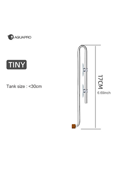 Choice1 خطاف حوض أسماك صغير، موزع ثاني أكسيد الكربون، حوض سمك، فقاعات، عداد صغير، ملحقات، معدات رش، أكواريوم