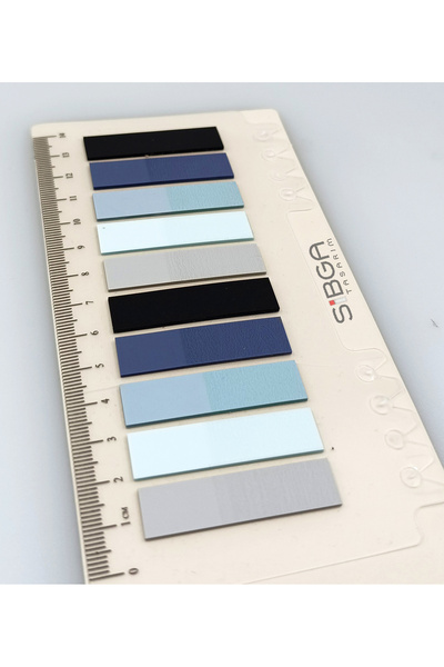 sibga tasarım Transparent Color Postit Post-It Post It. Book Marker Bookmark Postit Sticker Note Paper 200 Sheets