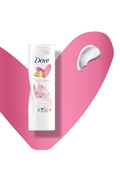 Dove Glowing Care With Lotus Flower and Rice Milk Body Lotion 400 ml