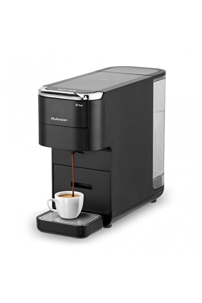 ROHNSON Espressor extra slim manual 2 in 1 (capsule, cafea macinata), R98055