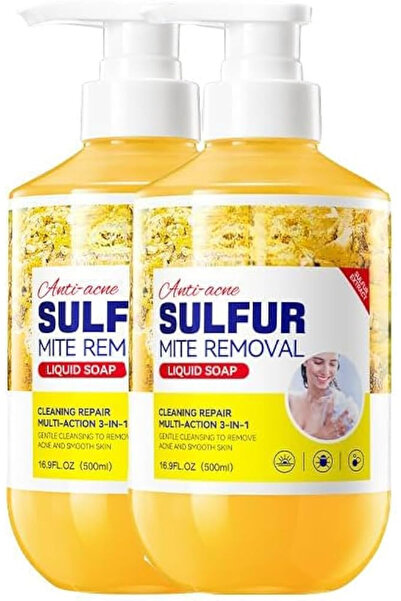 SADOER Sulfur Liquid Soap Against Acne 500 ml