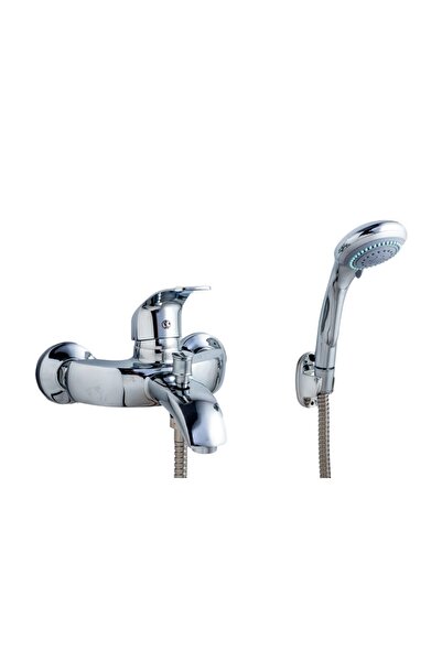 Trendy's Baterie cada ,Hanba , montare pe perete crom lucios