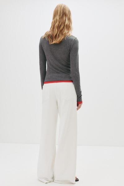 Pull & Bear Double long sleeve T-shirt