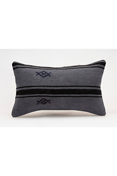 Kilim Whole Sale غطاء وسادة عتيق مصنوع يدويًا من الكليم والصوف، مقاس 30x50 سم