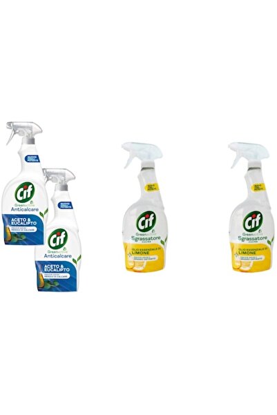 Cif Комплект 4 x Variety, 2 x Спрей 650 мл Anticalcar, 2 x Спрей 650 мл Green...