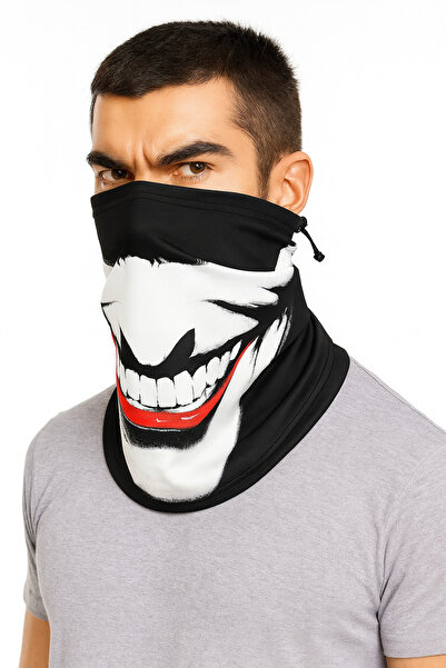 ZERAMİNE Patterned Neck Gaiter Mask – Unisex Outdoor Bandana – Multi-Purpose Use