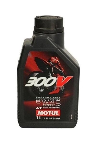 Motul Ulei de Motor Sintetic 4T 300V Factory Line Road Racing 5W40, 1 Litru