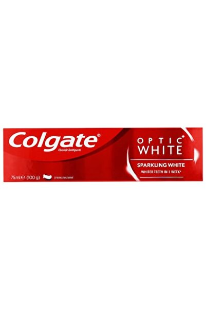 Colgate Pasta de Dinti, Colgate, Optic White, Sparkling White, Efect de Albir...