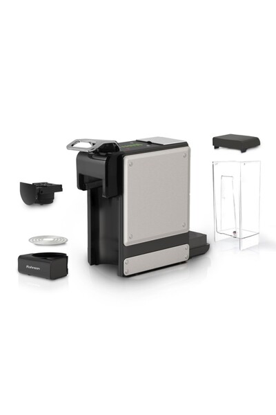 ROHNSON Espressor manual extra slim 2 in 1 (capsule, cafea macinata), R98044, 1.450 W, 19 bar, 1 L,