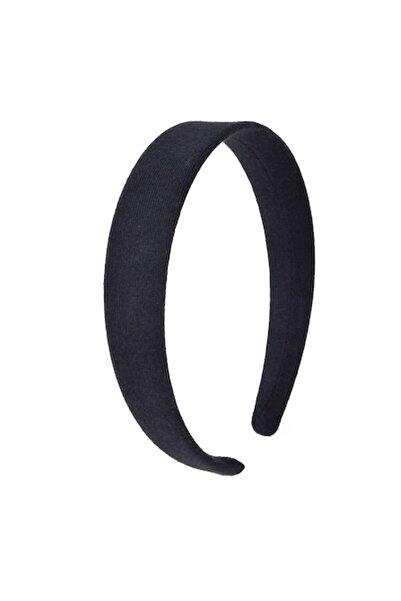 SHOPIENS Bentiță de păr pentru femei Shopiens®, neagră, grosime 2,5 cm