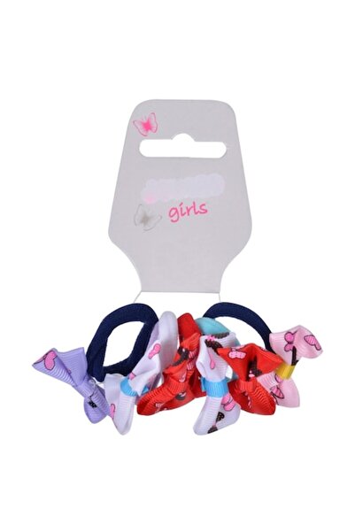 SHOPIENS Set 6 elastice de păr Shopiens® Kids pentru copii, mate în diferite ...