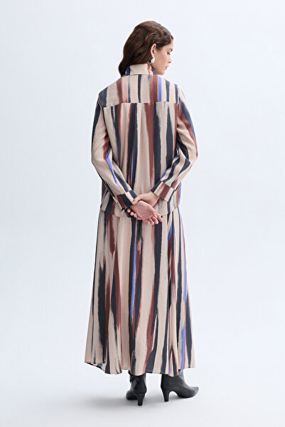 Mudo MODAL KARIŞIMLI BASKILI GÖMLEK