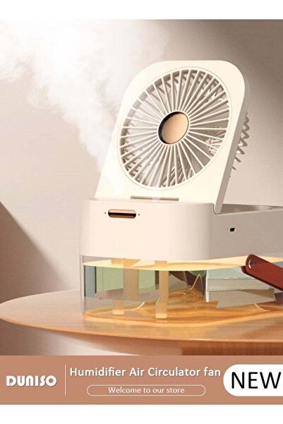 fun zone مروحة دوران هواء قابلة للطي من DUNISO، مروحة سطح مكتب صغيرة هادئة تو...
