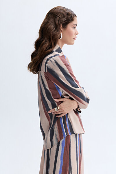 Mudo MODAL KARIŞIMLI BASKILI GÖMLEK