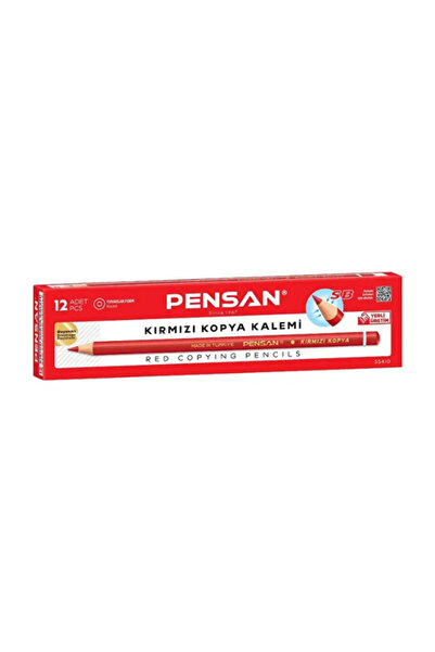 Pensan Red Copy Pen 12 Pack