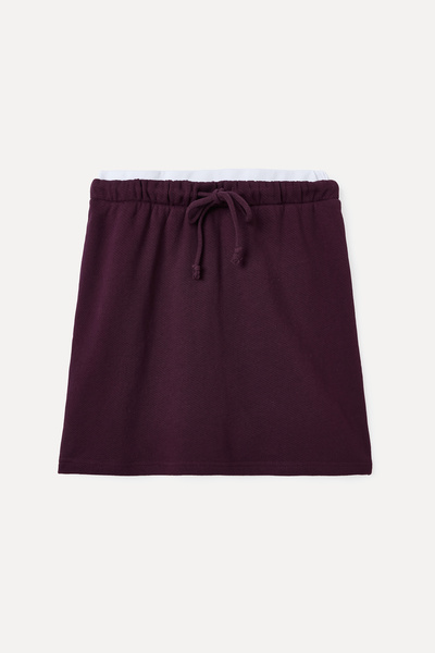 Mudo Mini Skirt with Tie at the Waist