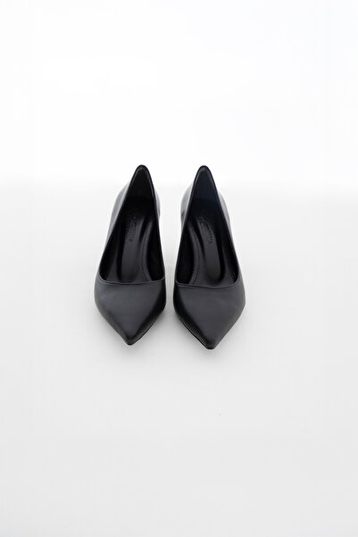 Xozza Pantofi stiletto clasici cu toc mic pentru femei - negru