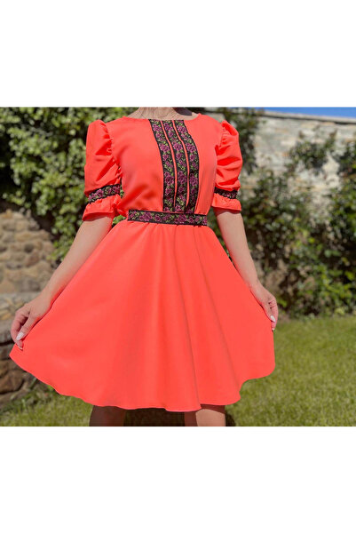 Ie Traditionala Rochie Traditionala Trandafira 2 ( Culori de Vara)