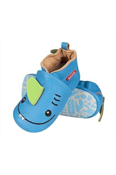 SOXO Mocasini din piele naturala model Rechin Soxo, marime 18/19