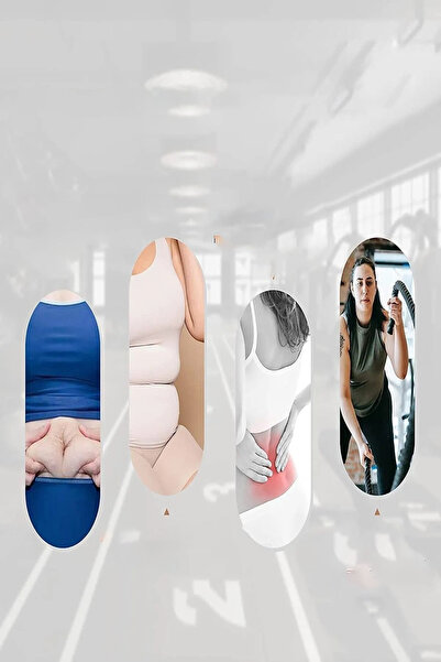 MİSTİRİK Ira Model Hourglass Appearance Waist Band Black Color