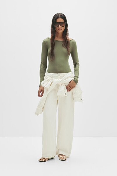 Pull & Bear Long sleeve bodysuit