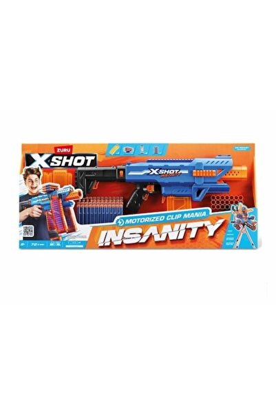 BigBuy Παιχνίδι Όπλο, BigBuy, Όπλο με Κλιπ για Βέλη X-Shot Insanity, 80 x 40 ...