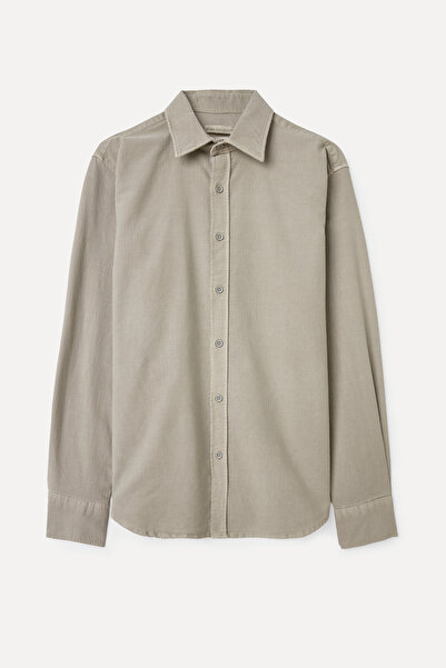 Mudo LİYOSEL KARIŞIMLI REGULAR FIT UZUN KOLLU GÖMLEK