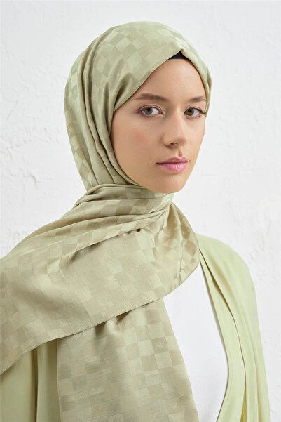 Armine Elegance J.İpek Pamuk Dama Şal - 75 x 195 - 54