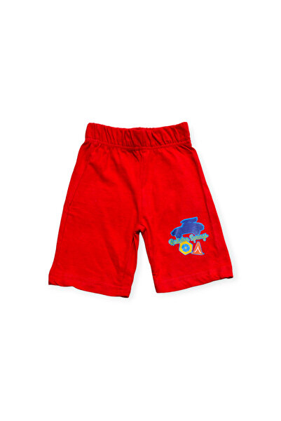CARS Children's short-sleeved pajamas, 100% cotton, red, Gear Up For Adventures,