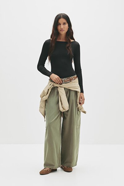 Pull & Bear Long sleeve bodysuit