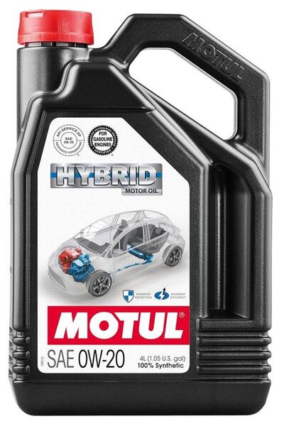 Motul Ulei de motor sintetic HYBRID 0W20, 4 litri
