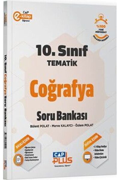 Çap Yayınları 10. Sınıf Coğrafya Tematik Soru Bankası