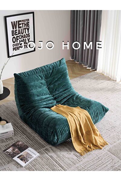 JOJO HOME Premium Armchair - HD Foam, 80 x 100 x 72, Green