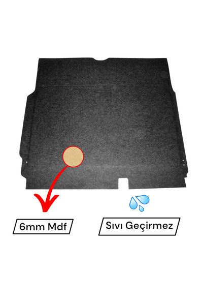 öz-iş RENAULT MEGANE 2 SEDAN BAGAJ HALISI