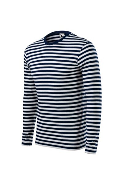 Malfini Tricou unisex, Sailor LS 807, albastru 2XL