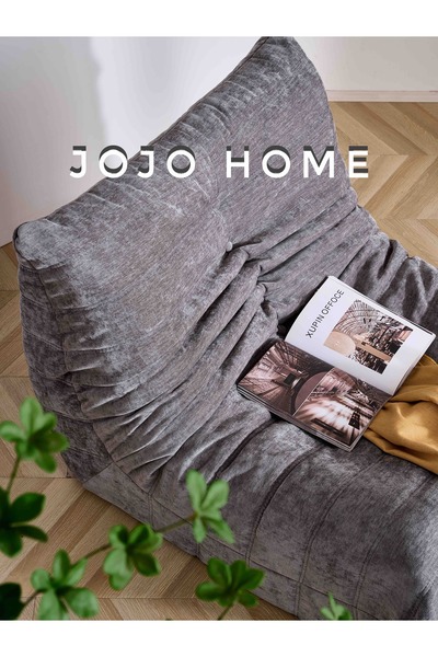 JOJO HOME Premium Armchair - HD Foam, 80 x 100 x 72, Grey