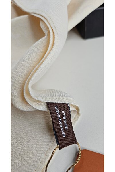 Miorel Scarfs G Desen Kaşmir İpek Şal Çift Taraflı Silk Cashmere Shawl